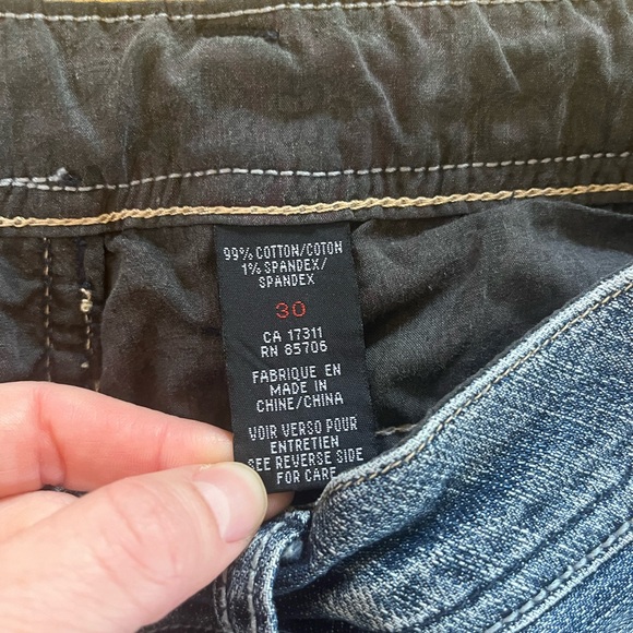 Buffalo David Bitton Womens Queen Mid-Rise Bootcut Jeans wash 29 Blue Denim - Picture 7 of 10